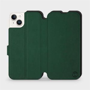 Hülle für Apple iPhone 14 Plus - Farbe Grün mit Schwarz