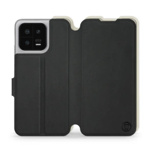 Phone Case Xiaomi 13 - Design Black with Platinum