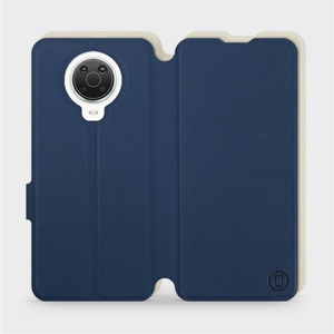 Phone Case Nokia G20 - Design Navy with Platinum