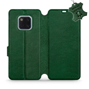 Phone Case Huawei Mate 20 Pro - Design Green Leather