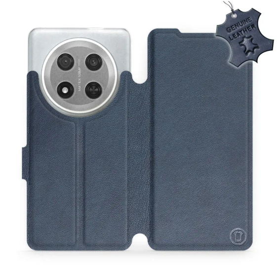 Phone Case Huawei Honor Magic7 Lite 5G - Design Blue Leather