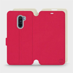 Phone Case Xiaomi Pocophone F1 - Design Red with Platinum