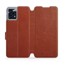 Phone Case Motorola Moto G13 - Design Brown&Orange