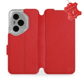 Phone Case Huawei Honor 400 Pro - Design Red Leather