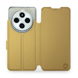Phone Case Xiaomi POCO C75 - Design Gold&Orange