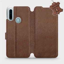 Phone Case OPPO A31 - Design Brown Leather