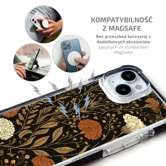 Etui MagSafe Elite Bumper Apple iPhone 12 - wzór D174D