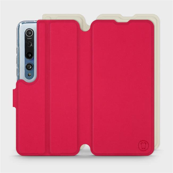 Phone Case Xiaomi Mi 10 - Design Red with Platinum