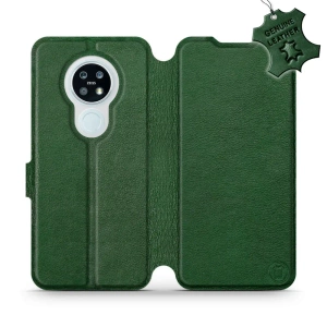 Phone Case Nokia 6.2 - Design Green Leather