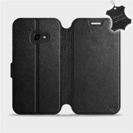 Phone Case Samsung Galaxy Xcover 4 - Design Black Leather