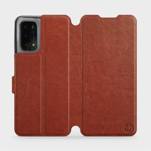 Phone Case OPPO A54 5G - Design Brown&Orange