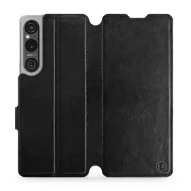 Etui do Sony Xperia 1 V - wzór Black&Orange