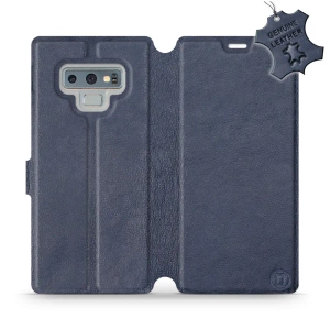 Hülle für Samsung Galaxy Note 9 - Farbe Blue Leather