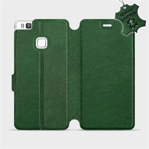 Phone Case Huawei P9 Lite - Design Green Leather