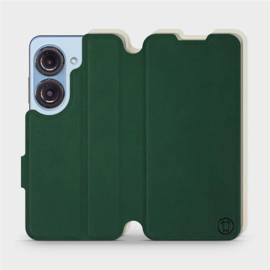 Phone Case Asus Zenfone 9 - Design Green with Platinum