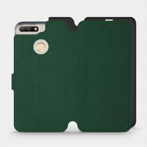 Phone Case Huawei Honor 7A - Design Green with Black