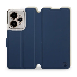 Phone Case Realme 15 5G - Design Navy with Platinum