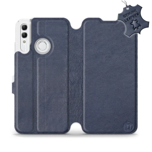 Phone Case Huawei Honor 10 Lite - Design Blue Leather