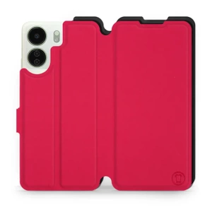 Hülle für Xiaomi Redmi 13C - Farbe Rot mit Schwarz