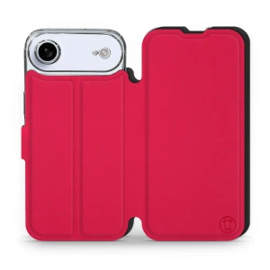 Etui Soft Touch do Apple iPhone 17 Air - wzór Żywa czerwień z czernią
