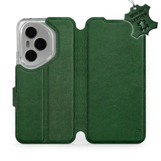 Phone Case Huawei Honor 400 Pro - Design Green Leather
