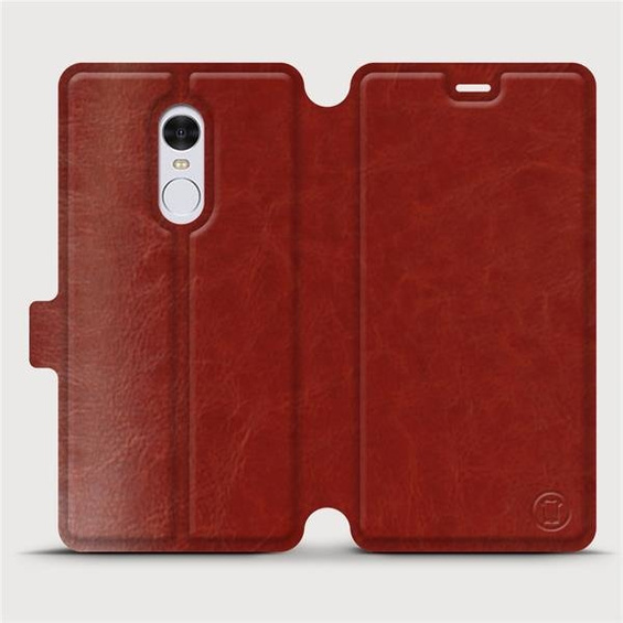 Phone Case Xiaomi Redmi Note 4 - Design Brown&Gray