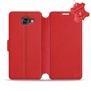 Hülle für Samsung Galaxy A5 2016 - Farbe Red Leather