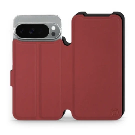 Phone Case Google Pixel 10 Pro XL - Design Dark Red with Black