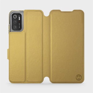 Etui do Xiaomi POCO M3 Pro 5G - wzór Gold&Orange