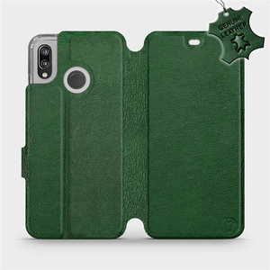 Phone Case Huawei P20 Lite - Design Green Leather