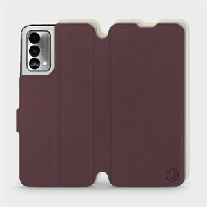 Phone Case Realme GT Master Edition - Design Burgundy with Platinum
