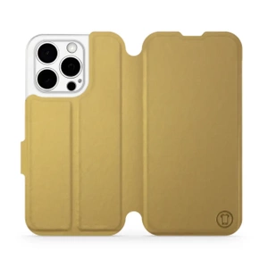 Phone Case Apple iPhone 15 Pro - Design Gold&Gray