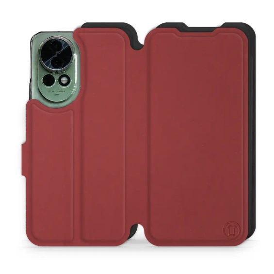 Etui Soft Touch do Huawei Nova 13 - wzór Zachodząca czerwień z czernią