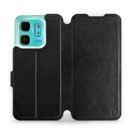 Hülle für Infinix HOT 50i - Farbe Black&Orange