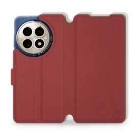 Phone Case OnePlus 13 - Design Dark Red with Platinum