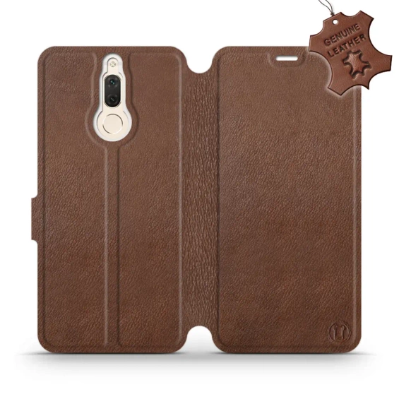 Phone Case Huawei Mate 10 Lite - Design Brown Leather