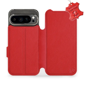 Hülle für Google Pixel 9 Pro - Farbe Red Leather