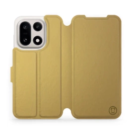Etui do OnePlus 15 - wzór Gold&Gray