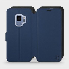 Phone Case Samsung Galaxy S9 - Design Navy with Black