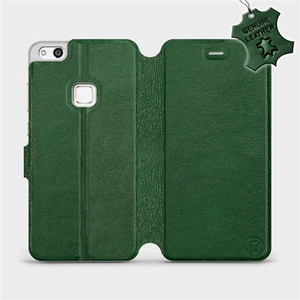 Phone Case Huawei P10 Lite - Design Green Leather