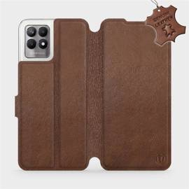 Phone Case Realme 8i - Design Brown Leather