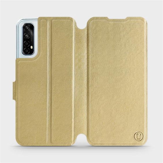 Phone Case Realme 7 - Design Gold&Orange