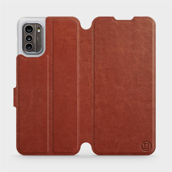 Phone Case Nokia G60 5G - Design Brown&Orange