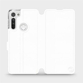 Phone Case Motorola Moto G8 - Design White&Gray