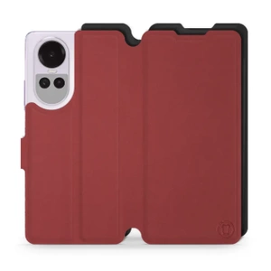 Phone Case OPPO Reno 10 Pro 5G - Design Dark Red with Black
