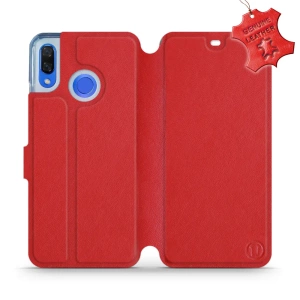 Hülle für Huawei Nova 3 - Farbe Red Leather