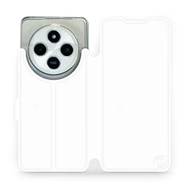 Phone Case Xiaomi Redmi 14C - Design White&Orange