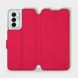 Phone Case Samsung Galaxy M23 5G - Design Red with Platinum
