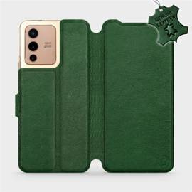 Phone Case Vivo V23 5G - Design Green Leather