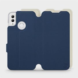 Phone Case Huawei Honor 10 Lite - Design Navy with Platinum